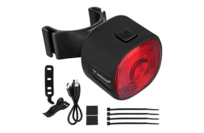 Hátsó LED kerékpárlámpa – 6 üzemmód, IP66