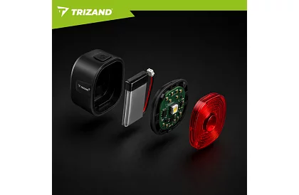 Hátsó LED kerékpárlámpa – 6 üzemmód, IP66