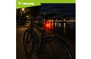 Hátsó LED kerékpárlámpa – 6 üzemmód, IP66