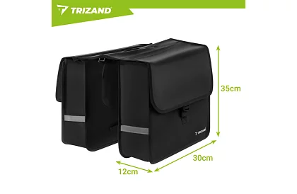 Dupla vízálló kerékpáros táska – 28 l