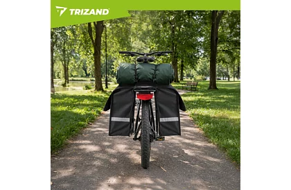 Dupla vízálló kerékpáros táska – 28 l