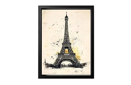 Párizsi elegancia - kép - Eiffel-torony művészi stílusban 24