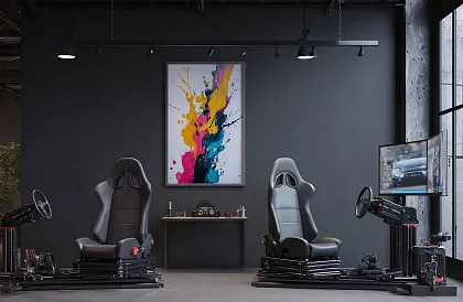 Színes robbanás - kép - Modern absztrakció tele energiával 40