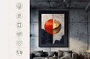 Arany kapcsolat - kép - Modern geometria hangsúlyos körrel 21
