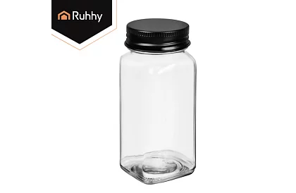 24 darab 120 ml-es üveg fűszeres üvegek készlet + címkék
