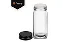 24 darab 120 ml-es üveg fűszeres üvegek készlet + címkék
