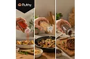 24 darab 120 ml-es üveg fűszeres üvegek készlet + címkék