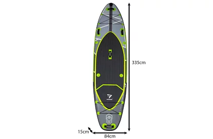 Paddleboard 335 cm – deszka evezővel, ülés, pumpa és kiegészítő készlet
