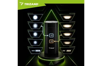 LED világítás készlet kerékpárhoz – 1300 lm, 5200 mAh