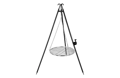 Háromlábú grill rács 70 cm – felfüggeszthető kerti grill tűzrakóhelyre
