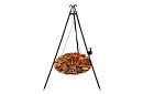 Háromlábú grill rács 70 cm – felfüggeszthető kerti grill tűzrakóhelyre