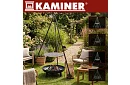 Háromlábú grill rács 70 cm – felfüggeszthető kerti grill tűzrakóhelyre
