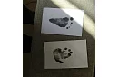 Gyermekkezek és lábak lenyomata – Nesmaring Ink Touch