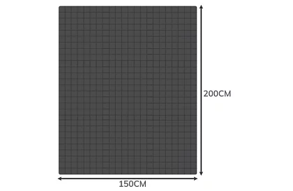 Zátěžes takaró, kétoldalas antistressz takaró 6 kg – 200 × 150 cm