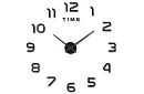 Fali DIY órák fekete – átmérő 60-tól 130 cm-ig