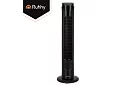 Osztályos oszcilláló ventilátor 83 cm, 45 W – fekete + távirányító