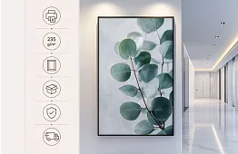 Finom természet - kép - Eukaliptusz minimalista stílusban 54