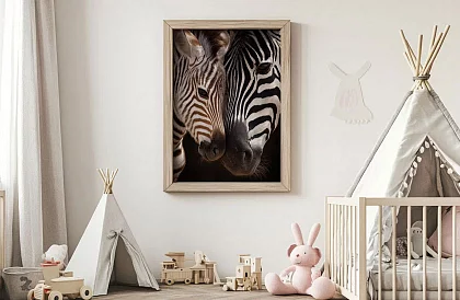 A természet közelsége - kép - Zebra kölyökkel részlet 55