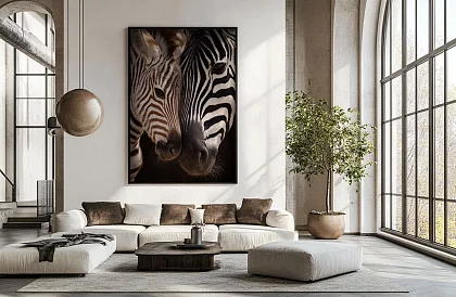 A természet közelsége - kép - Zebra kölyökkel részlet 55