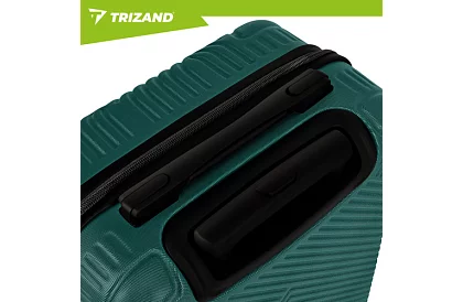 Szett 3 utazási bőrönd kerekekkel 39 l, 70 l, 99 l – zöld
