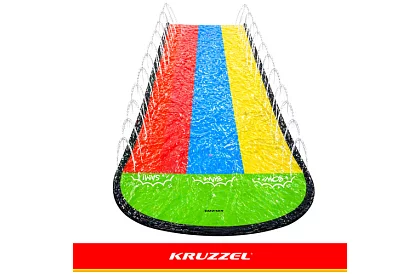 Hármas vízesés csúszda vízpermettel 480 cm + 3 jármű