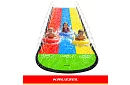 Hármas vízesés csúszda vízpermettel 480 cm + 3 jármű