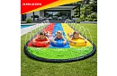 Hármas vízesés csúszda vízpermettel 480 cm + 3 jármű