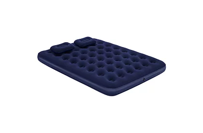 Felfújható matrac pumpával és párnákkal 203 × 152 × 22 cm – B67374