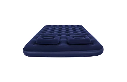 Felfújható matrac pumpával és párnákkal 203 × 152 × 22 cm – B67374