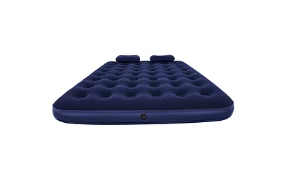 Felfújható matrac pumpával és párnákkal 203 × 152 × 22 cm – B67374