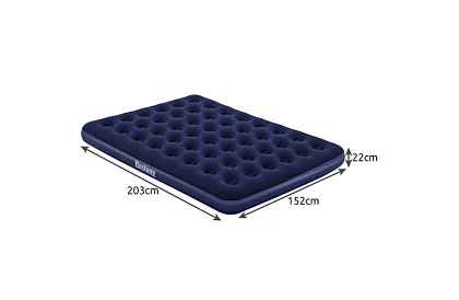 Felfújható matrac 203 × 152 × 22 cm – B67003