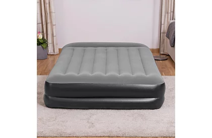 Felfújható matrac beépített pumpával és párnával 203 × 152 × 46 cm – B67403