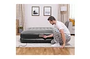 Felfújható matrac beépített pumpával és párnával 203 × 152 × 46 cm – B67403