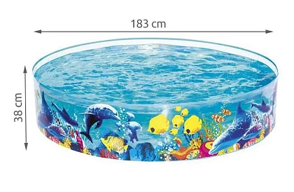 Bővítő medence gyerekeknek 183 × 38 cm – B55030
