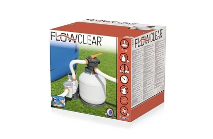 Medencés homokszűrő szivattyú 11 355 l/h – 500 W - B58486