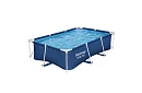 Téglalap alakú keretes medence 259 × 170 × 61 cm - Steel Pro B56403