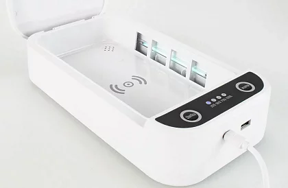 UV sterilizáló doboz QuickClean - mobiltelefonokhoz, maszkokhoz és apróságokhoz