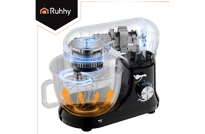 Konyhai robotgép tálcával 9 az 1-ben - 1000 W, 4,5 l - Ruhhy