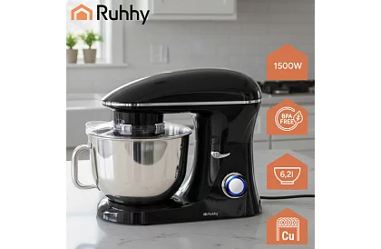 Konyhai robot 1500 W, 6,2L tállyal – RUHHY