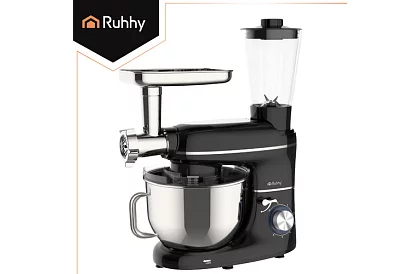 Konyhai robotgép 2200 W, 3 az 1-ben turmixgéppel és 6,2 l-es tálcával