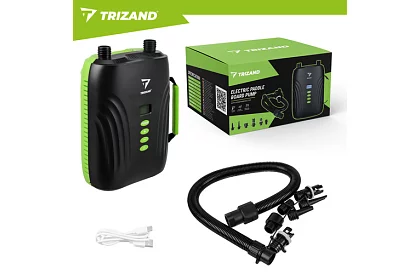 Elektromos újratölthető kompresszor - pumpa SUP deszkákhoz 20 PSI, 4000 mAh