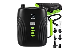 Elektromos újratölthető kompresszor - pumpa SUP deszkákhoz 20 PSI, 4000 mAh