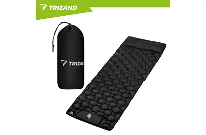 Felfújható matrac beépített pumpával 190 × 60 cm Trizand