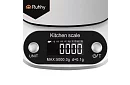 Konyhai elektronikus mérleg 5 kg - 0,1 g - rozsdamentes acél