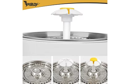 Automatikus etető szűrővel és szökőkúttal 2,4 l