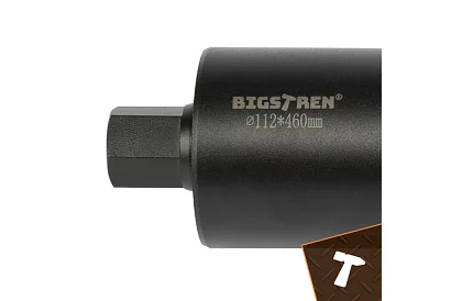 Gyémántmagos fúró 112 × 460 mm - 1.1/4 UNC betonhoz, kőhöz és vasbetonhoz