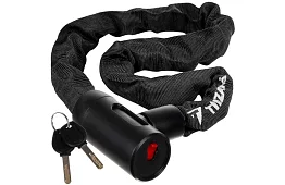 Zár lánc zár 90 cm, 6 mm, 2 kulcs