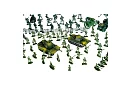 Katona alap XXL SOLDIERS – készlet 300 db