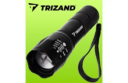 CREE LED T6 zseblámpa – tölthető taktikai lámpa USB töltéssel