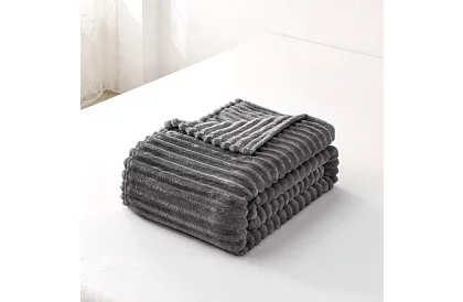 Deka 160 × 200 cm – szürke, mikroszál, prémium minőség